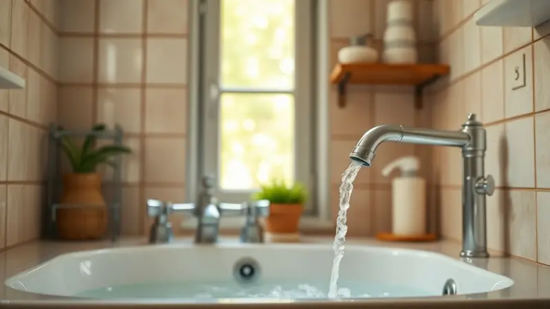 Fuite d'eau sous l'évier : que faire en attendant le plombier