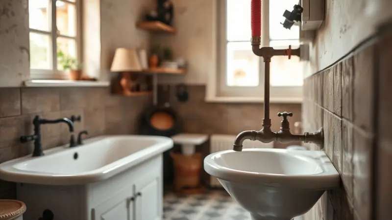 Rénover sa plomberie en maison ancienne sans tout casser